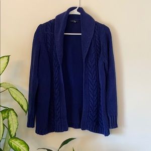 Lands End Corded cardigan